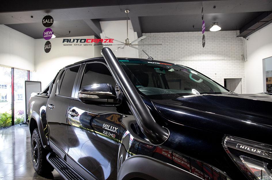 TOYOTA HILUX N80 4WD GD07 MATTE BLACK MILLED